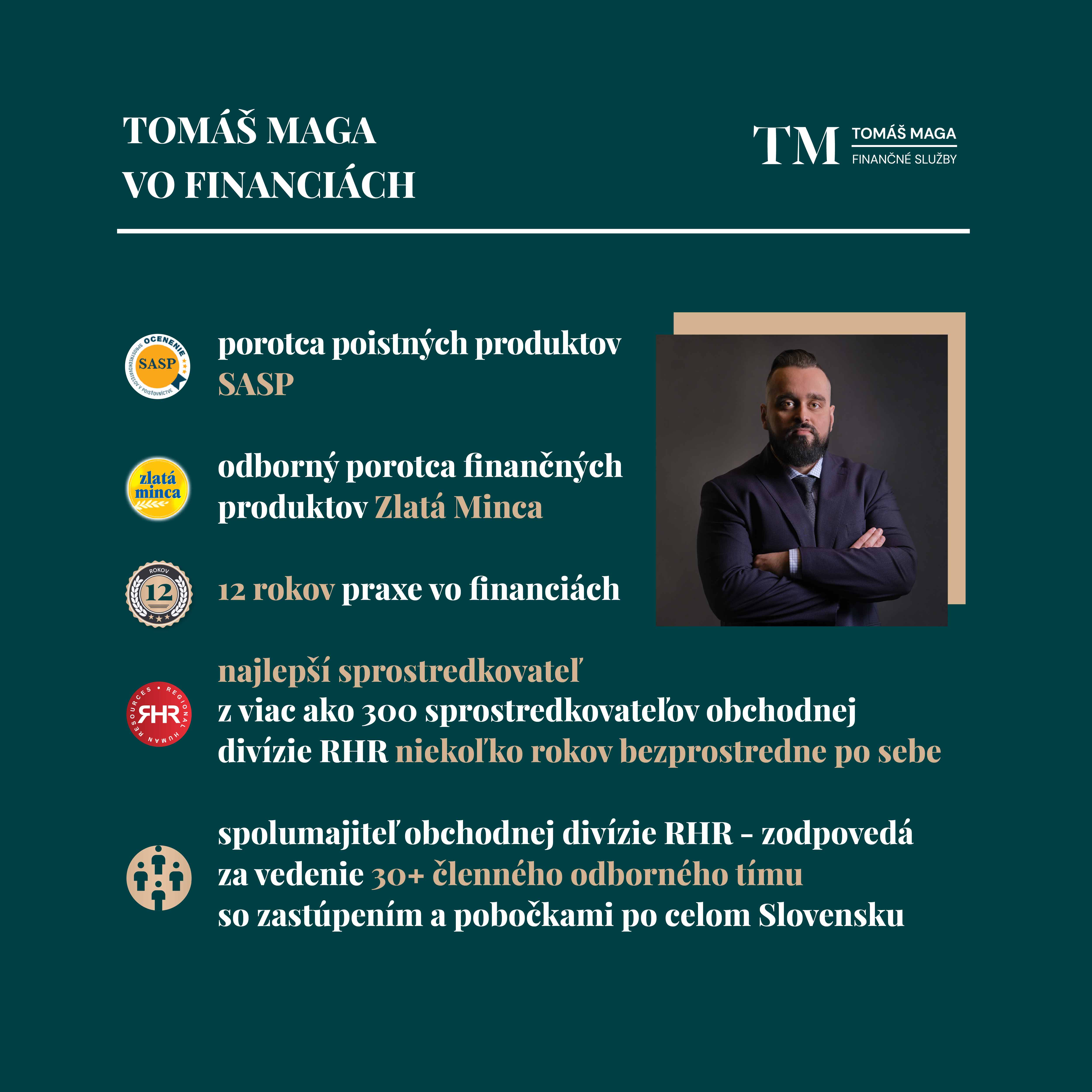 Tomáš Maga - finančný poradca